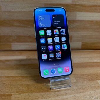 iPhone 14 Pro 256GB, stříbrný/ bílý (12 měsíců záruka) - 10