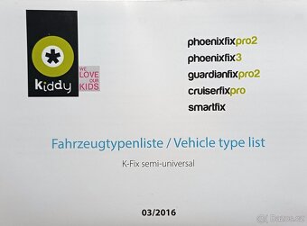 Autosedačky pro dvojčata Kiddy Guardianfix Pro 2 - 10