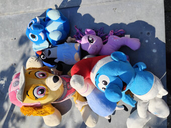 Plyšáci, šmoula, tlapkova patrola, mix - 10