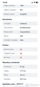 Vestavná lednice Liebherre icus 3314 vomfort - 10