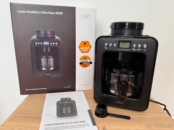Lauben nový kávovar s mlýnkem 600BB černý - 10