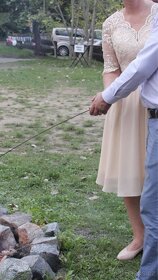 Kratke svatebni/ spolecenske saty - 10