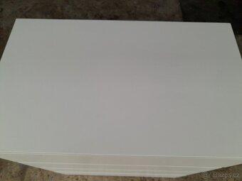 Ikea komoda Malm bílá 4 zásuvky - 10