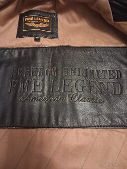 Pánská kožená bunda Pall Mall - pilotka vel. M - 10