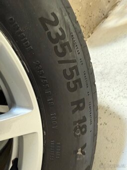 originál sada Audi 18" s pneu Continetal 235/55/18 - 10
