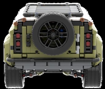 Lego Technic PŘÍVĚS pro set 42110 Defender - návod (MOC) - 10