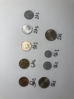 Československé a slovenské mince - 10