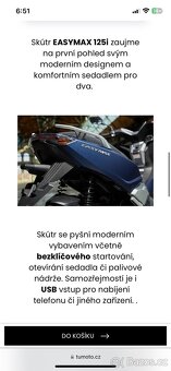 Skútr 125 - Motorro Longjia Easymax 125i - 10