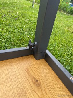 Zahradní stůl z dubového masívu - 10