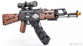 Stavebnice Samopal AK-47 kompatibilní s LEGO - 10