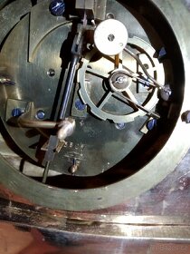 Starožitné krbové hodiny - 10