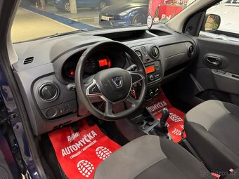 DACIA Dokker  LPG 1.6SCe 75kW, 5 MÍST 2017 , PLNÝ SERVIS - 10