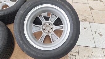 Alu kola Subaru 17" 5x100 letní pneu 225/60 R17 6+mm - 10