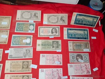České a Československé bankovky 117 ks celkem - 10