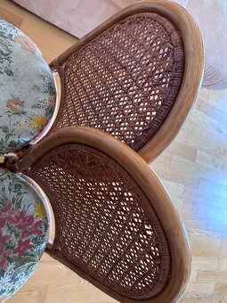 Ratanové židle 2ks - 10