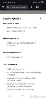 ROHOVÝ PSACÍ STŮL venda, dub San Remo, 140/117,5/77 cm - 10