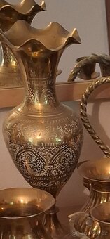 Mosazné svícny a nádobí - 10