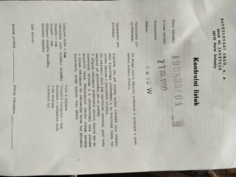 LUSTR - Nový nepoužitý r.1990 - 10