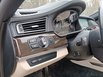 BMW 740xd 225kW 2011 najeto 200tkm ACC,komforní sedačky,N.V. - 10