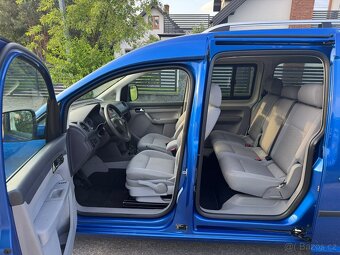 VW CADDY MAXI 1.9TDI 77KW 7 MÍST R.V.2009 TOP STAV - 10