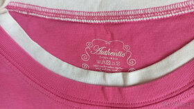 Růžové bavlněné tričko vel. 44 XXL zn. Authentic - 10