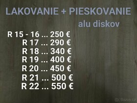 Renovace alu kol - 10