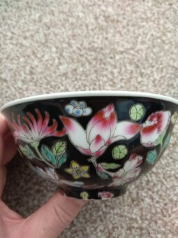 Nová sada z čínského porcelánu - vzor květin - 10