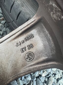 Alu sada škoda 15” 5x100, 185/60 r15 - 10