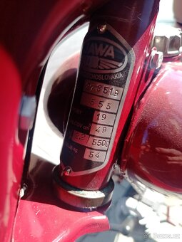 Jawa 555 původní tp - 10