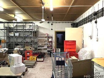 Pronájem obchodu 201 m2 v Tulešicích, obchod sklady rampa Tu - 10