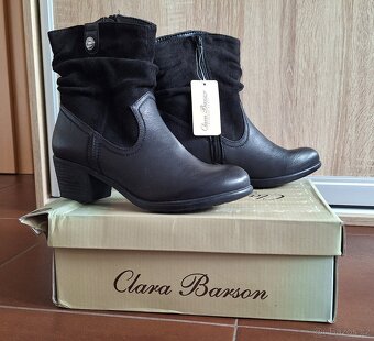 Dámské černé zimní boty - 10