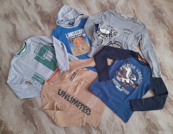 2x balíček-Chlapecké oblečení vel. 134+/- - 10