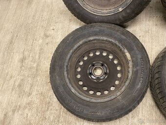 4x PLECHOVÝ DISK 6Jx15H2 ET47 5x112 S PNEU BARUM 195/65R15 - 10