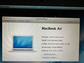 MacBook Air5,2 - nová originální baterie, bez vad - 10