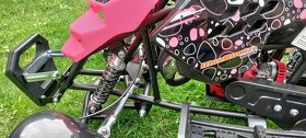 Nová růžová benzinová čtyřkolka 49ccm - 10