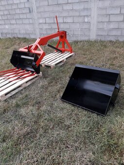Nakladač pro hnůj, balíky, balíky, dozadu - 10