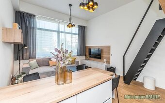 Pronájem loftového bytu 1+kk, 40 m  Praha 3, Žižkov, Malešic - 10