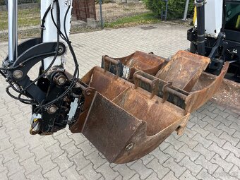 Minibagr minirypadlo Bobcat E35z, Powertilt Kubota CAT - 10