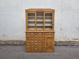 KRÁSNÝ STARÝ KUPECKÝ REGÁL V PŮVODNÍ PATINĚ-NĚMECKÝ REGÁL - 10
