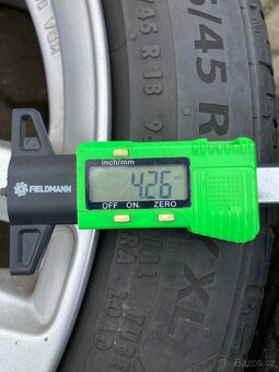 Sada alu kol z vozu BMW, rozteč 5x120, pneu letní - 10