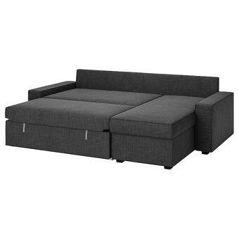 Rozkládací pohovka s lenoškou Ikea Vilasund - 10