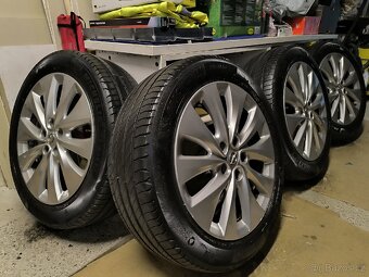 ALU kola Opel Combo 5x108 r17 Originál,Michelin 5m 205/55/17 - 10