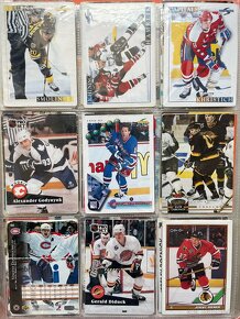700 hokejových kartiček 1990-1998 - 10