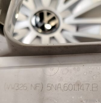 Originální poklice Volkswagen 4ks velikost 17" - 10
