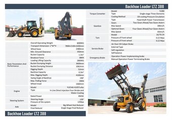 Traktor bagr , LTZ 388, - 10
