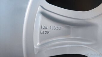 Alu disky 5x114,3 R17 Toyota RAV4 original, nepoužito - 10