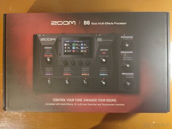 Basový multiefekt Zoom B6 - 10
