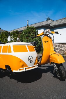 Motorka Piaggio Vespa 150CC (1976) SIDECAR - 10