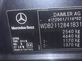 Mercedes w211 280cdi 4 matik facelift  N.Dily - 10