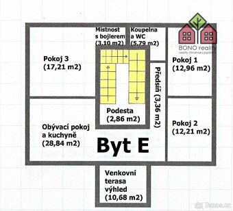 Prodej apartmánového bytu 4+kk s terasou a společnou zahrado - 10